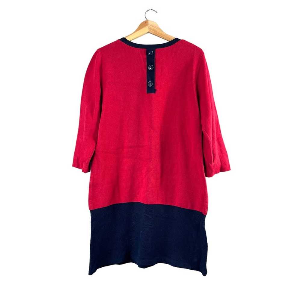 Women's Red Colorblock Banana Republic Sweater Dr… - image 2