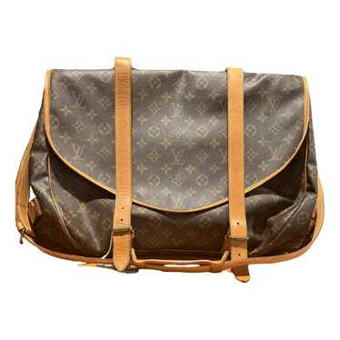 Louis Vuitton Saumur leather travel bag