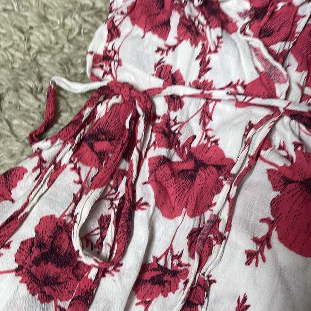 Free people wrap floral dress large - image 3