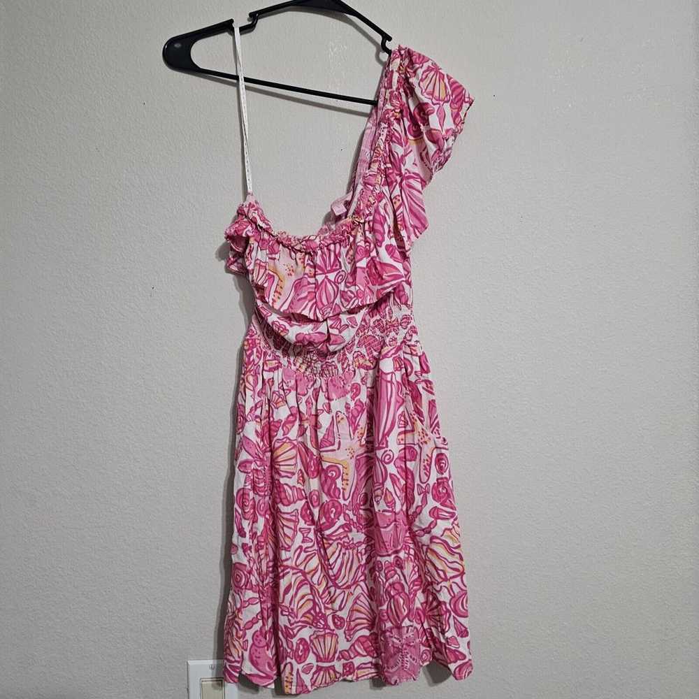 Lilly Pulitzer Jessy Dress Hotty Pink Sailors Val… - image 1