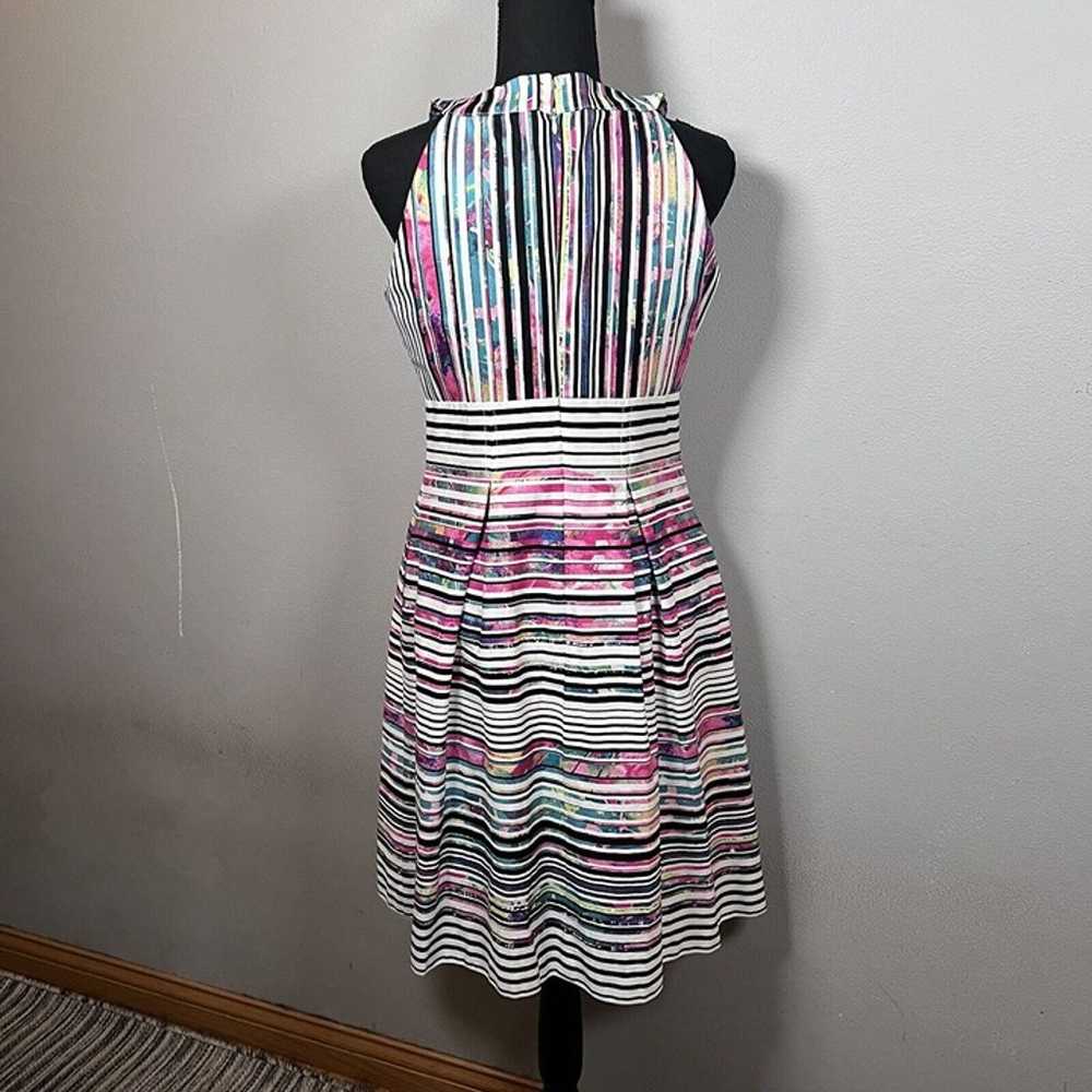 Nine West Dress Multicolor Striped Sleeveless A-L… - image 5