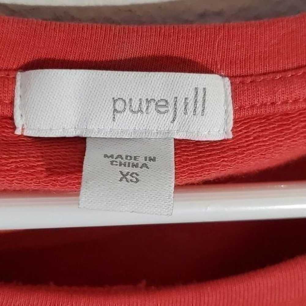 J.Jill Pure Pink Long Sleeve Pocket Tunic Dress XS - image 5