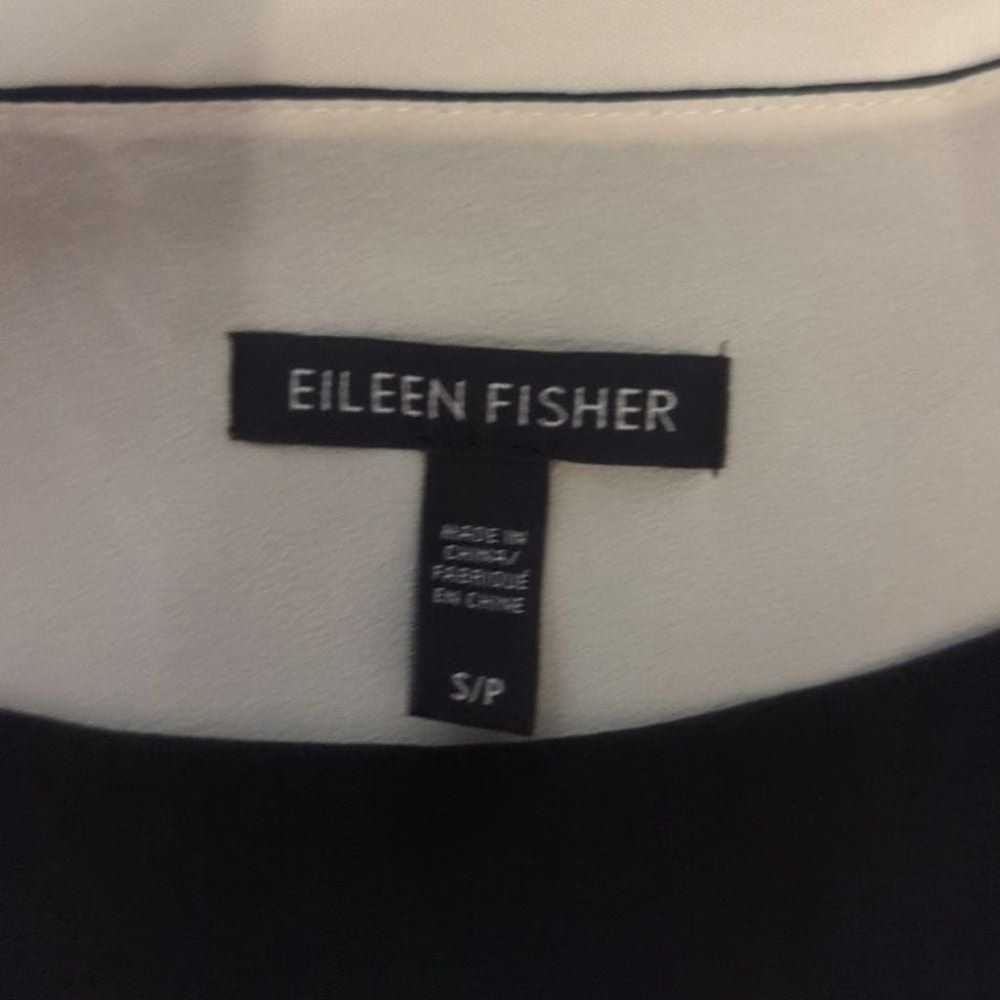 Eileen Fisher Small Asymmetrical black dress - image 3