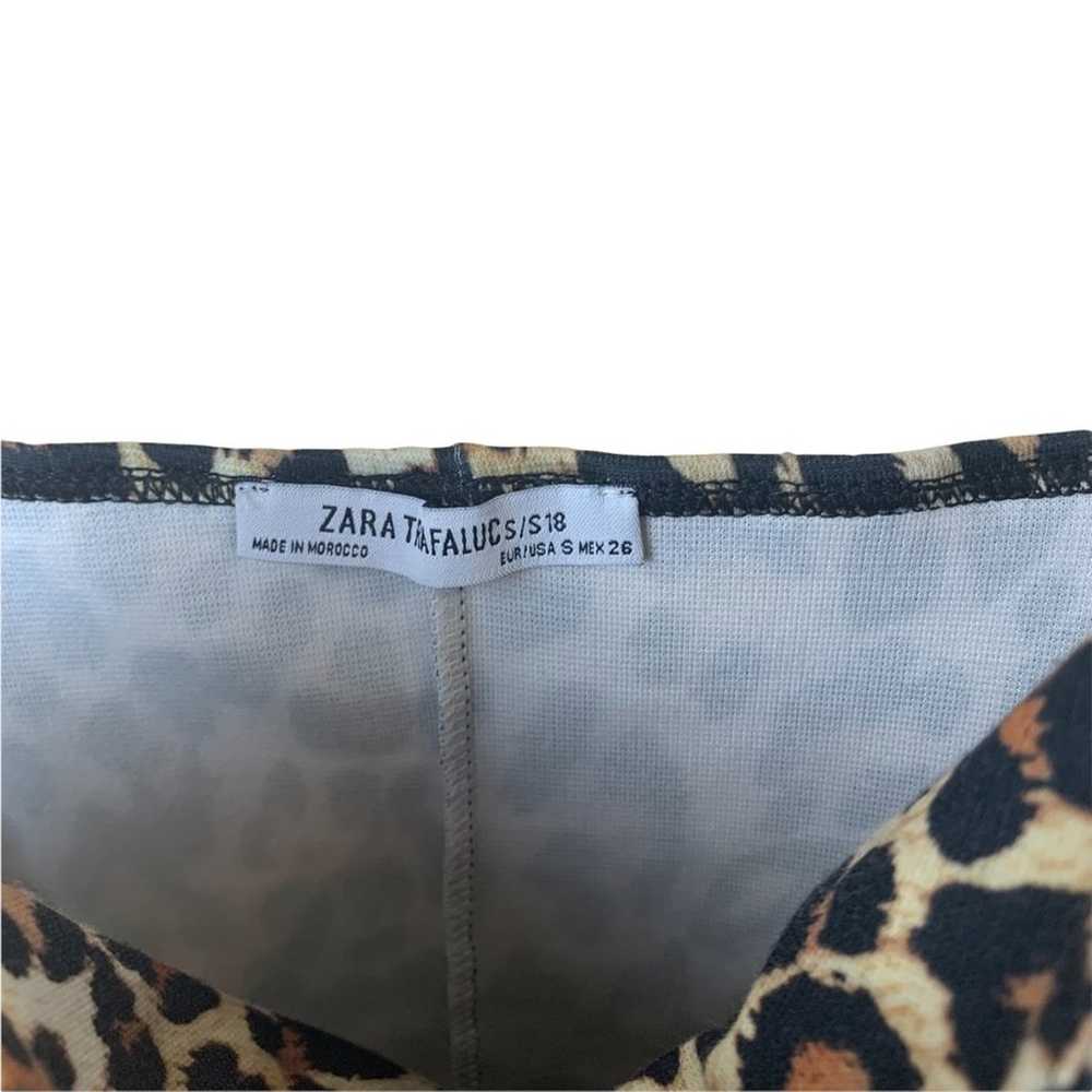 Zara Leopard Print Sleeveless Body-con Mini Dress… - image 7