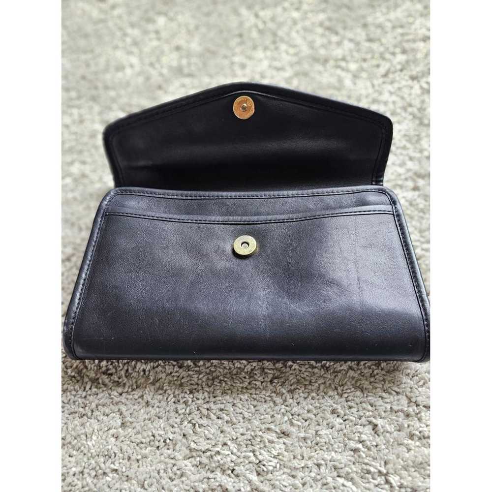 Coach Leather clutch bag - image 2