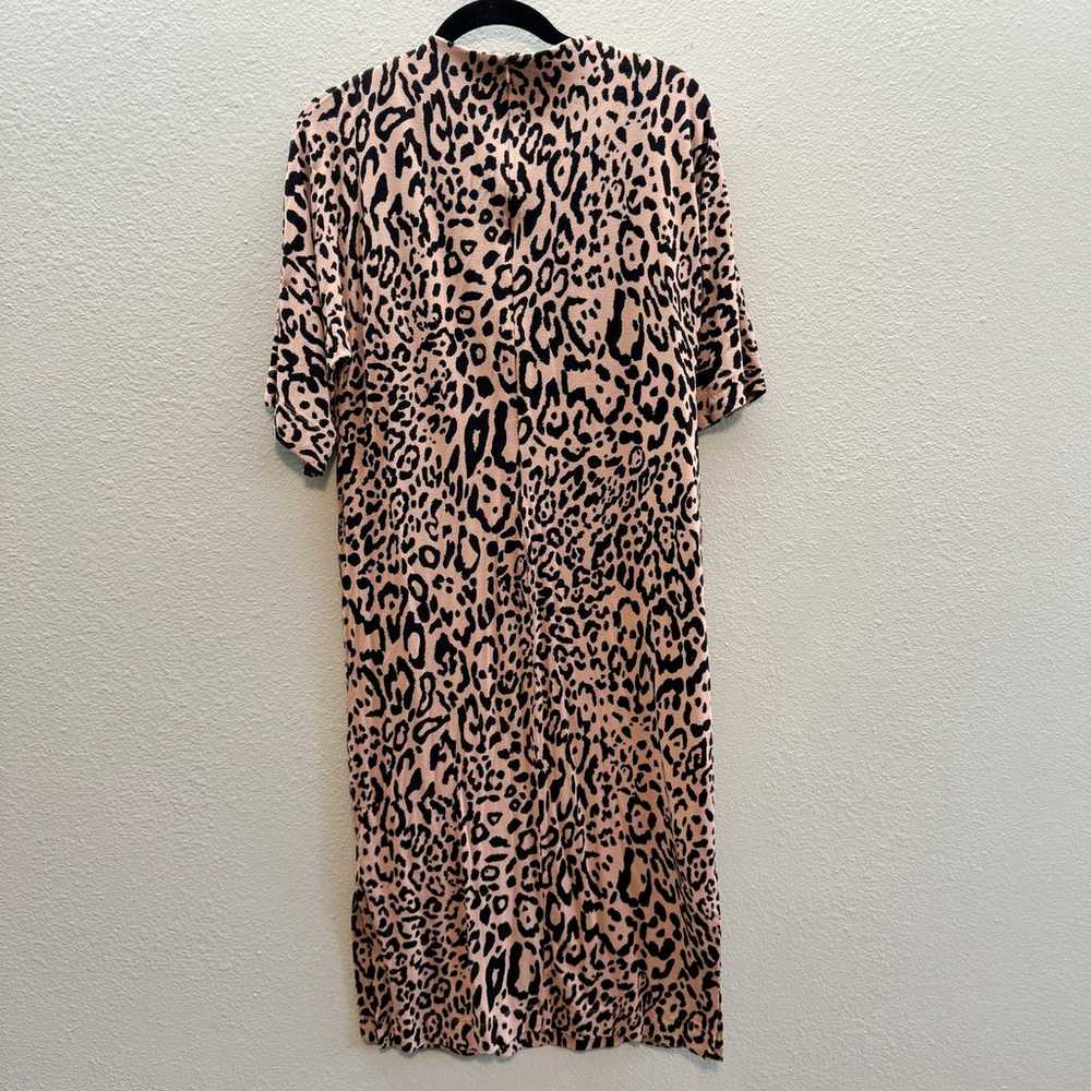 Chico's Cheetah Print Mock Neck Dress - Size 0 or… - image 10