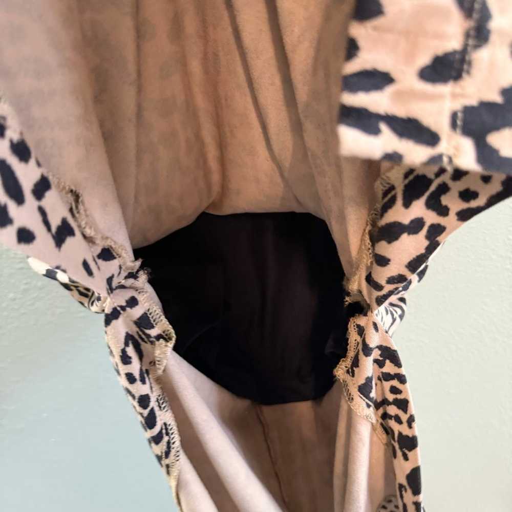 Chico's Cheetah Print Mock Neck Dress - Size 0 or… - image 6