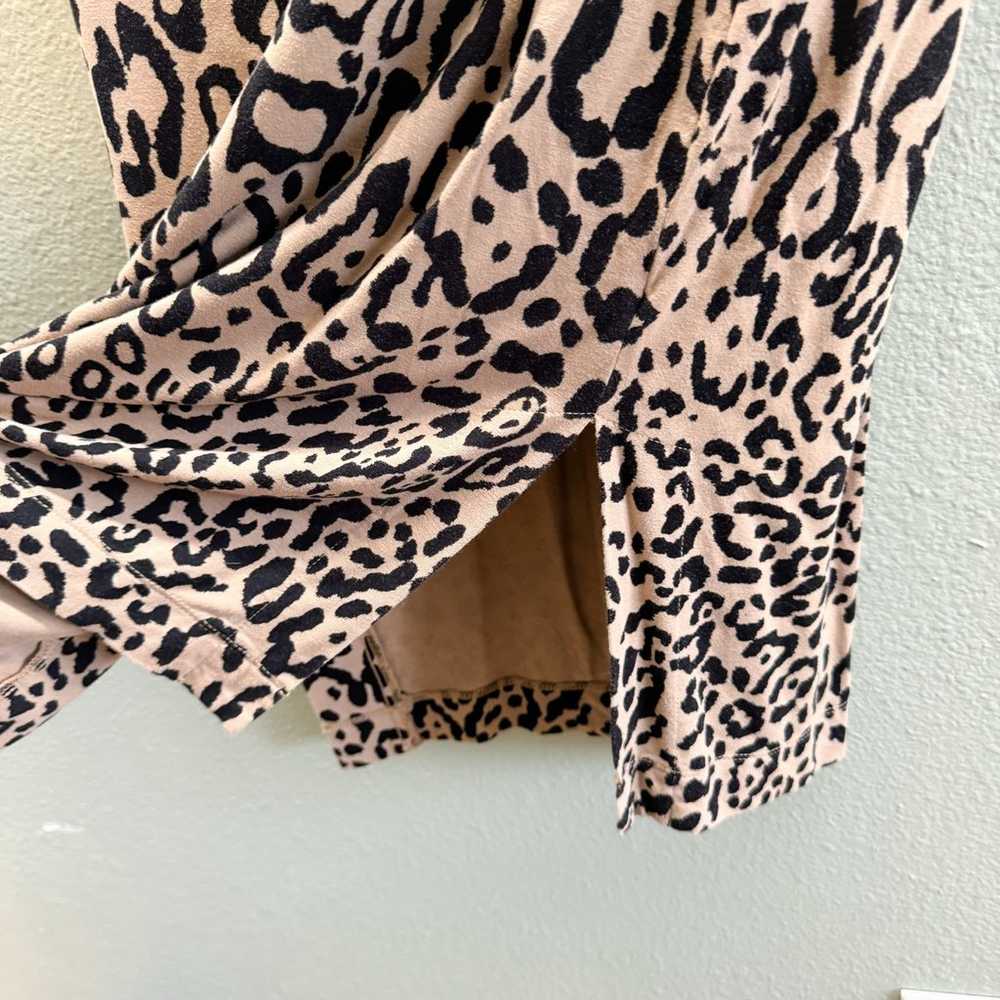 Chico's Cheetah Print Mock Neck Dress - Size 0 or… - image 8
