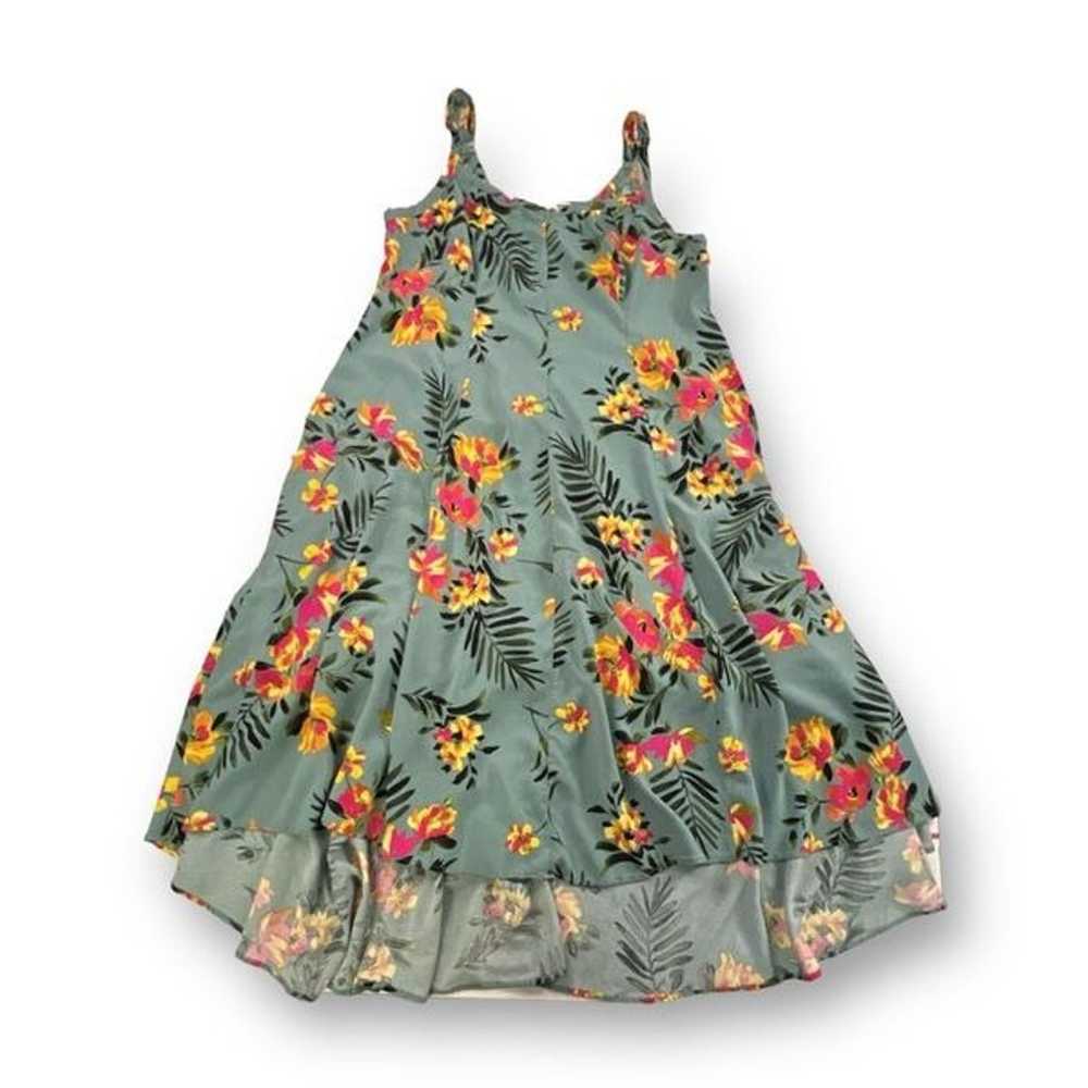 Torrid Challis High Low Floral Dress Size 0 Large… - image 7