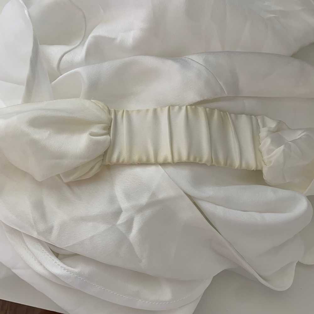 Show Me Your MuMu Jasmine Halter Mini Dress Ivory… - image 6