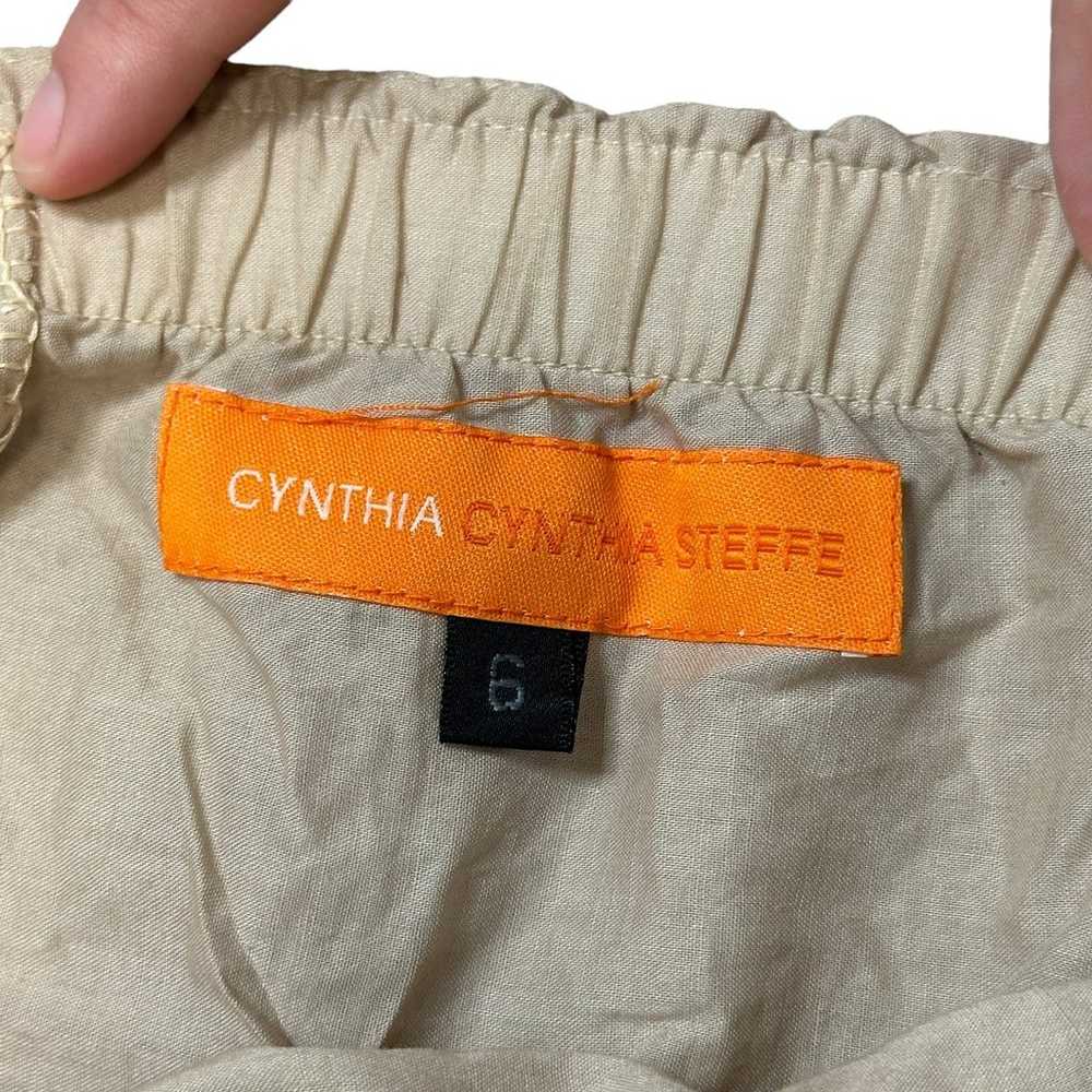 Cynthia Steffe Sleeveless Boho Dress Size 6 Tan B… - image 3