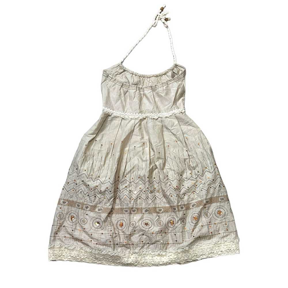 Cynthia Steffe Sleeveless Boho Dress Size 6 Tan B… - image 4