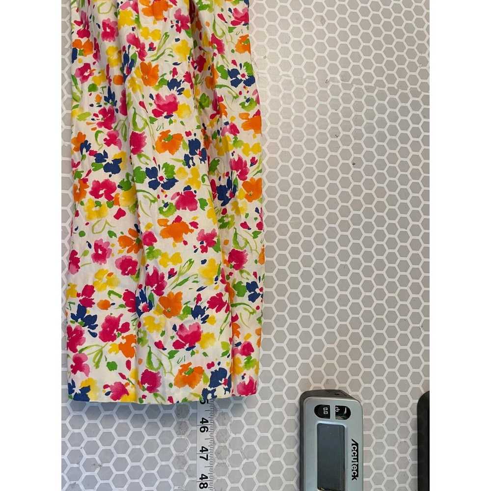 Vintage Tanner Womens Dress Size 6 Colorful Flora… - image 9