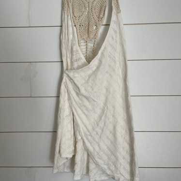 Free people crochet dress or beach cover up nwot