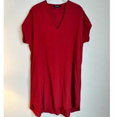 Madewell Red Mini Dress Size XS
