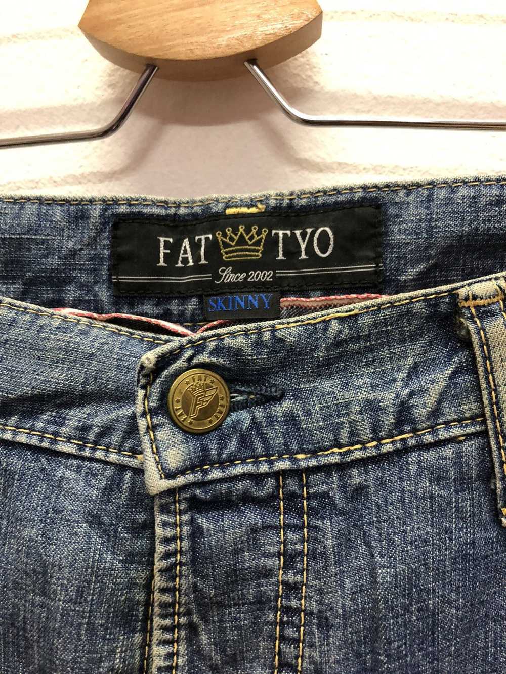 Distressed Denim × Fat Tokyo × Japanese Brand 54.… - image 9