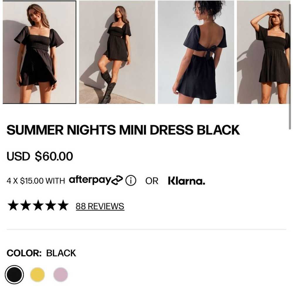 Princess Polly Summer Nights mini dress (new w/o … - image 6