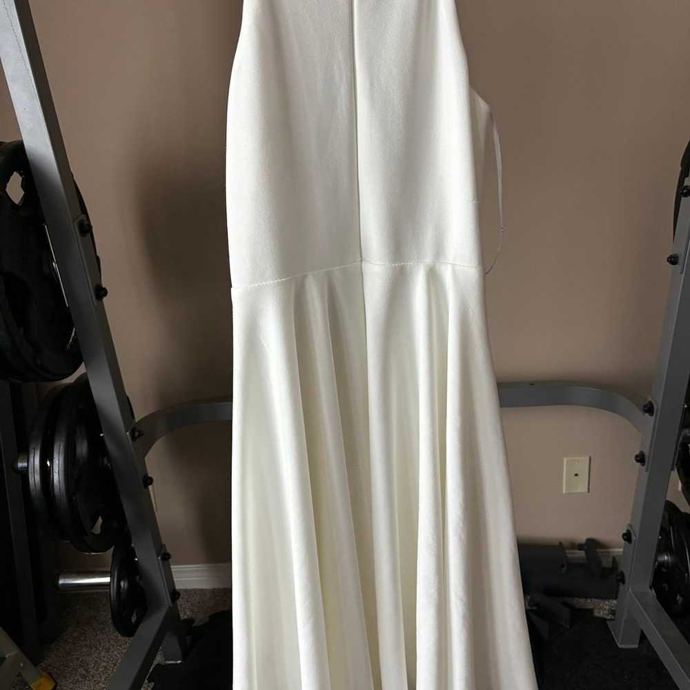 Lulus White Halter Dress - image 2