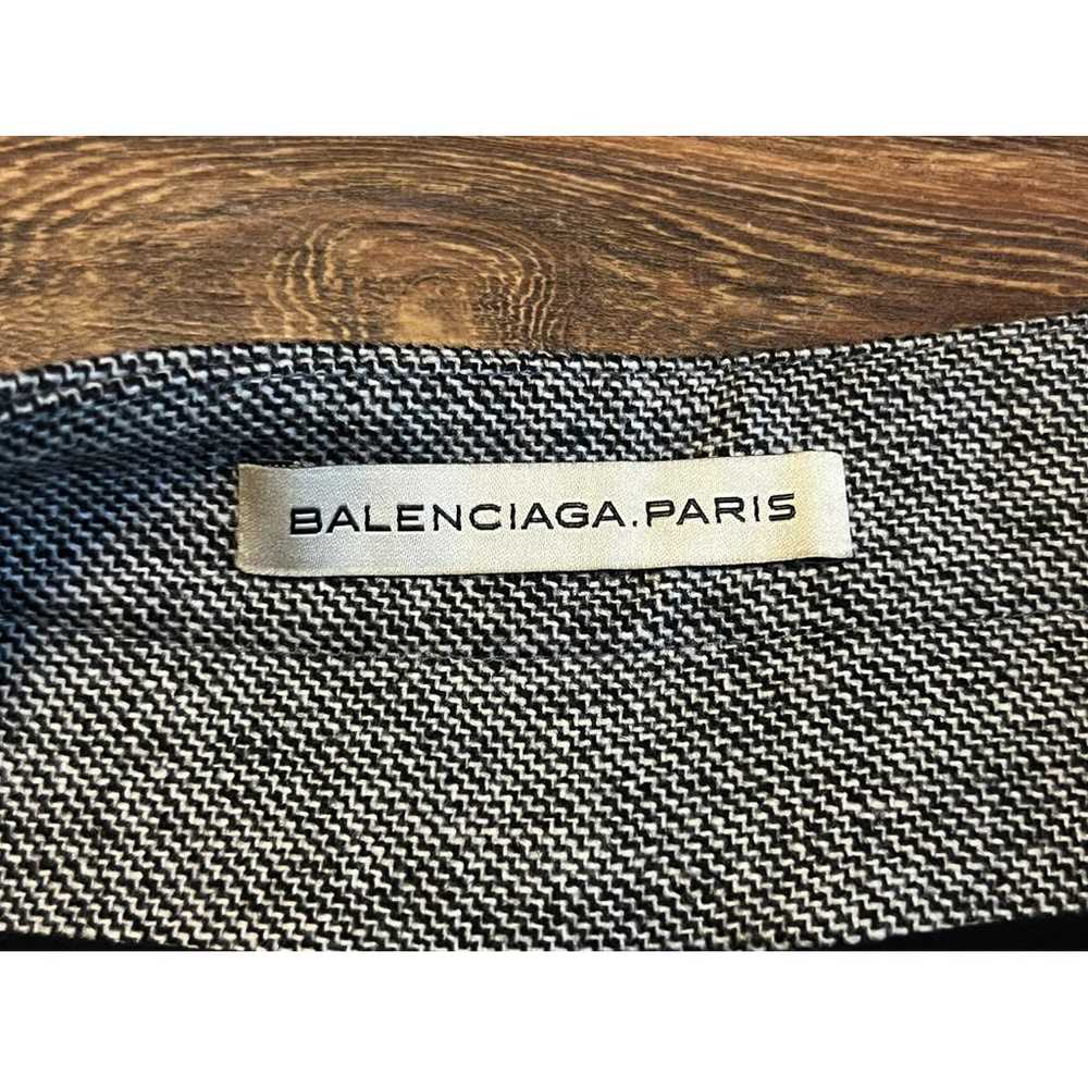 Balenciaga Wool mini skirt - image 3