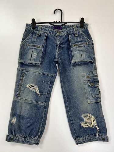 Distressed Denim × Japanese Brand × Sly Guild Sly… - image 1