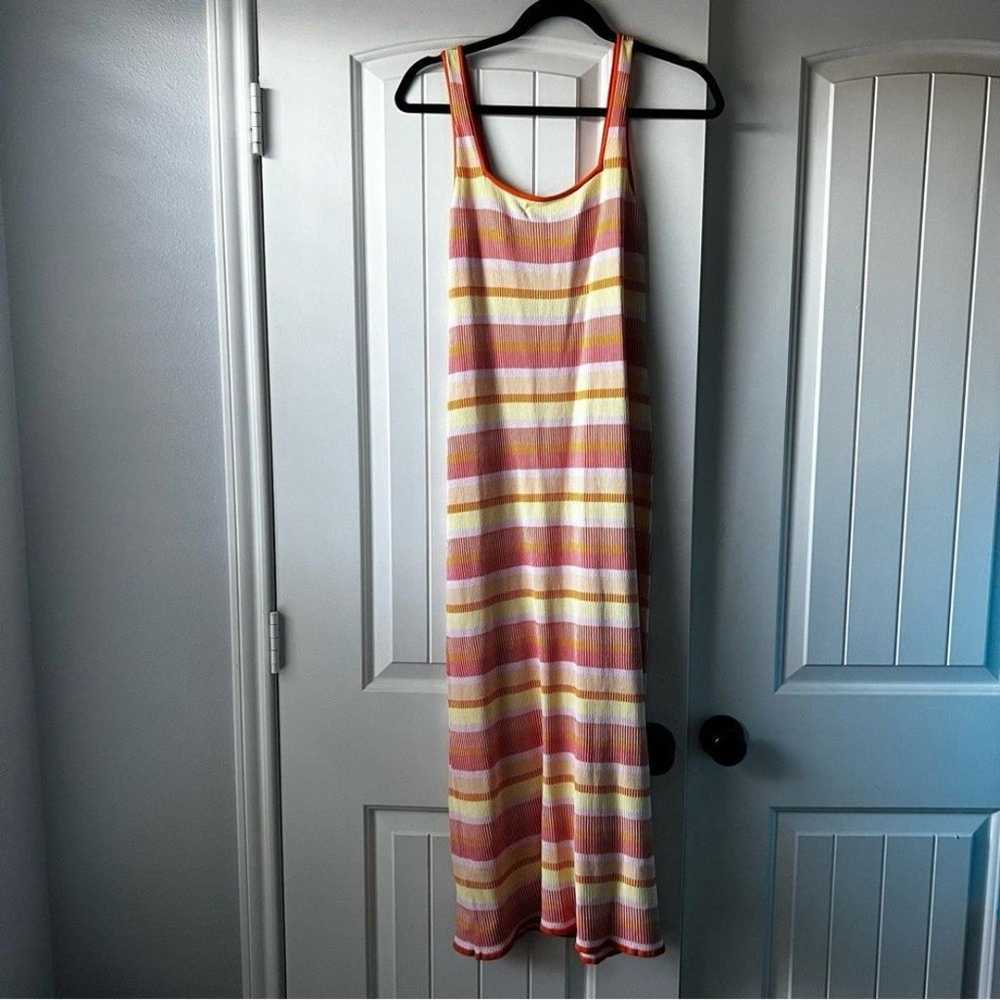 Solid & Striped orange and yellow Kimberley Dress… - image 2