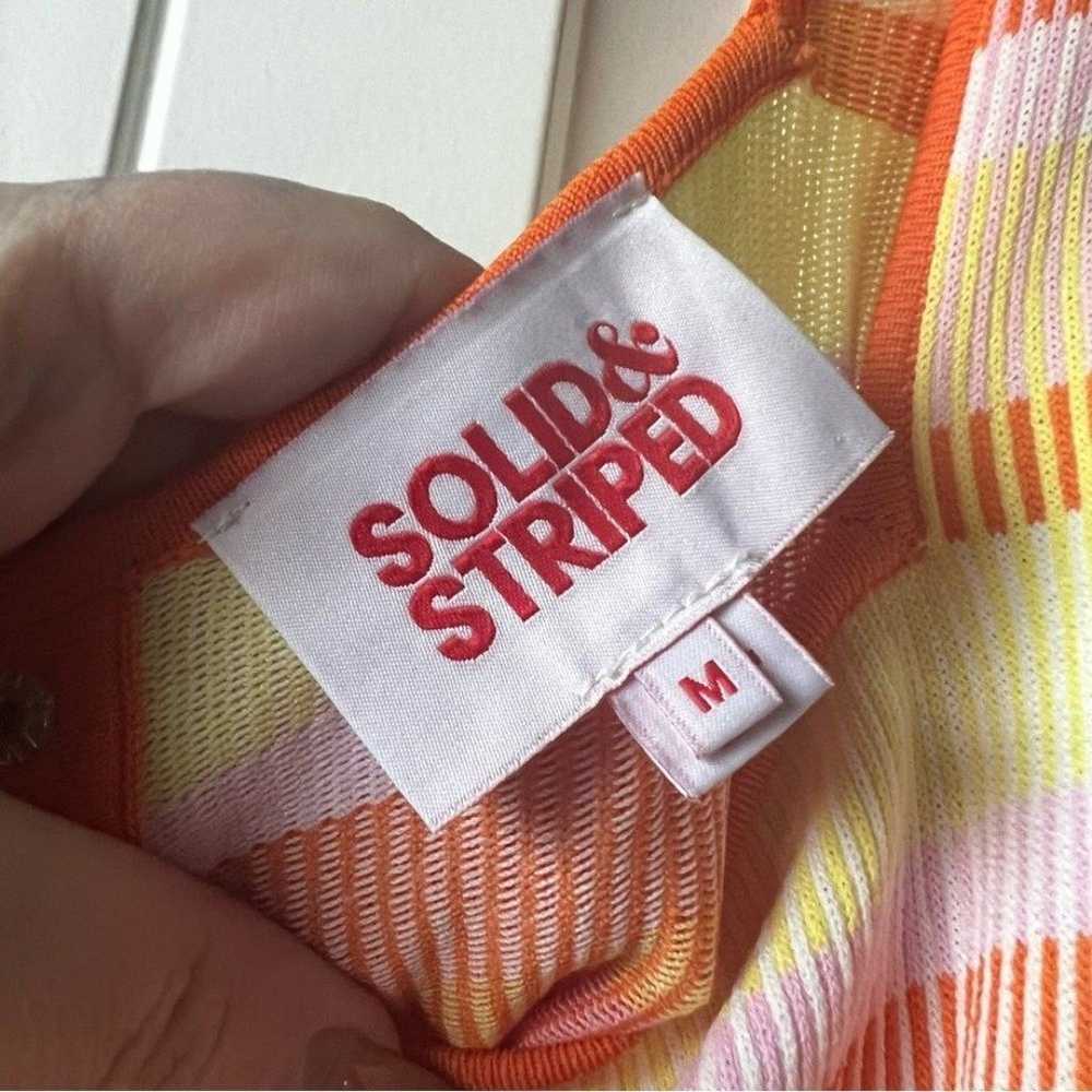 Solid & Striped orange and yellow Kimberley Dress… - image 4