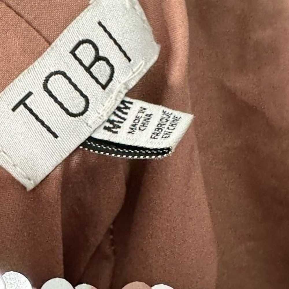 Tobi Rose Gold Sequin Shift Mini Dress | Size M - image 11