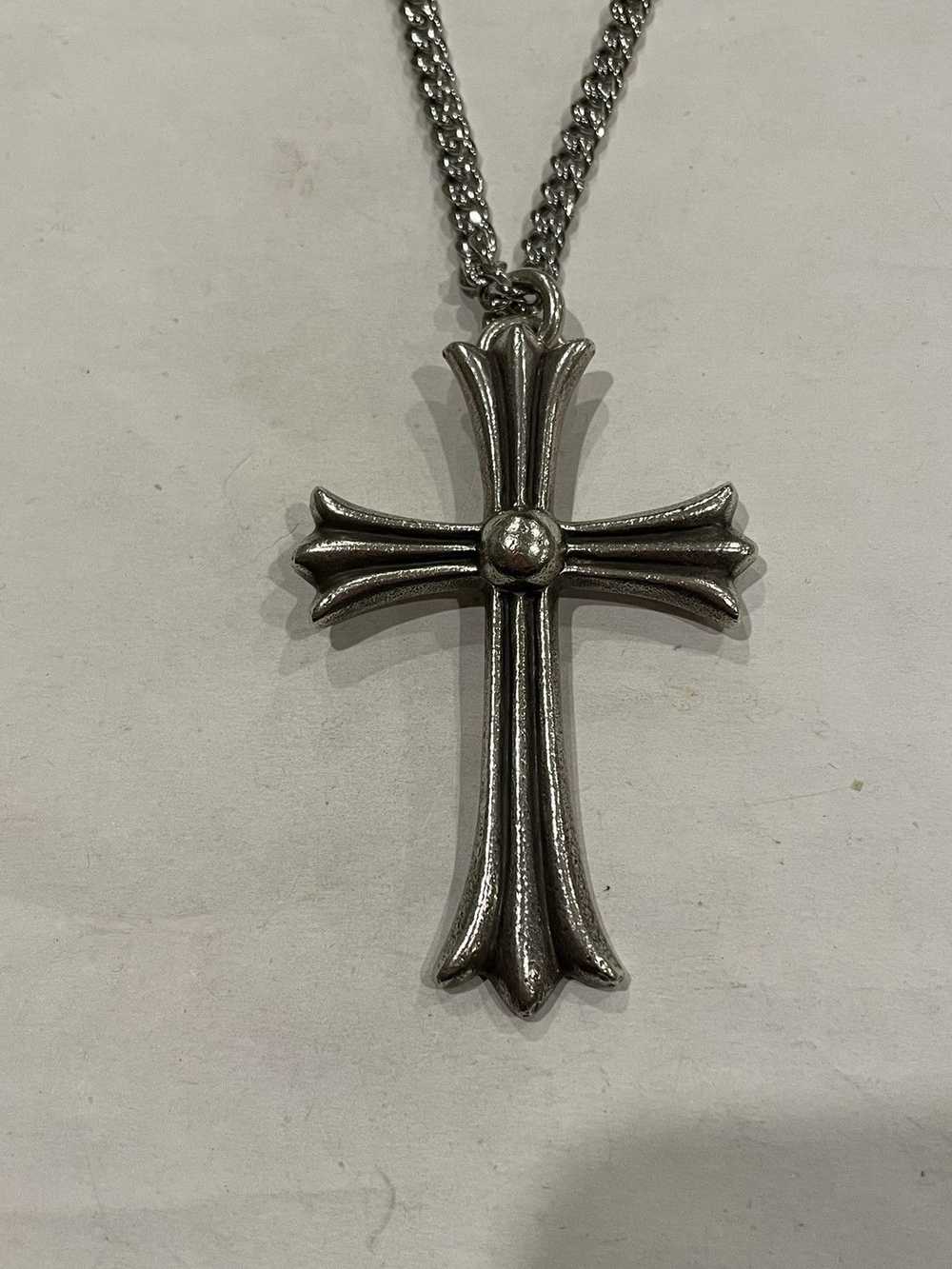 Chrome Hearts Chrome Hearts Large Cross Pendant C… - image 2