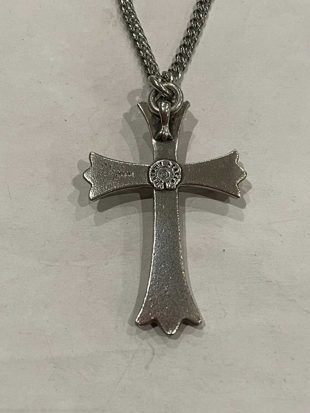 Chrome Hearts Chrome Hearts Large Cross Pendant C… - image 3