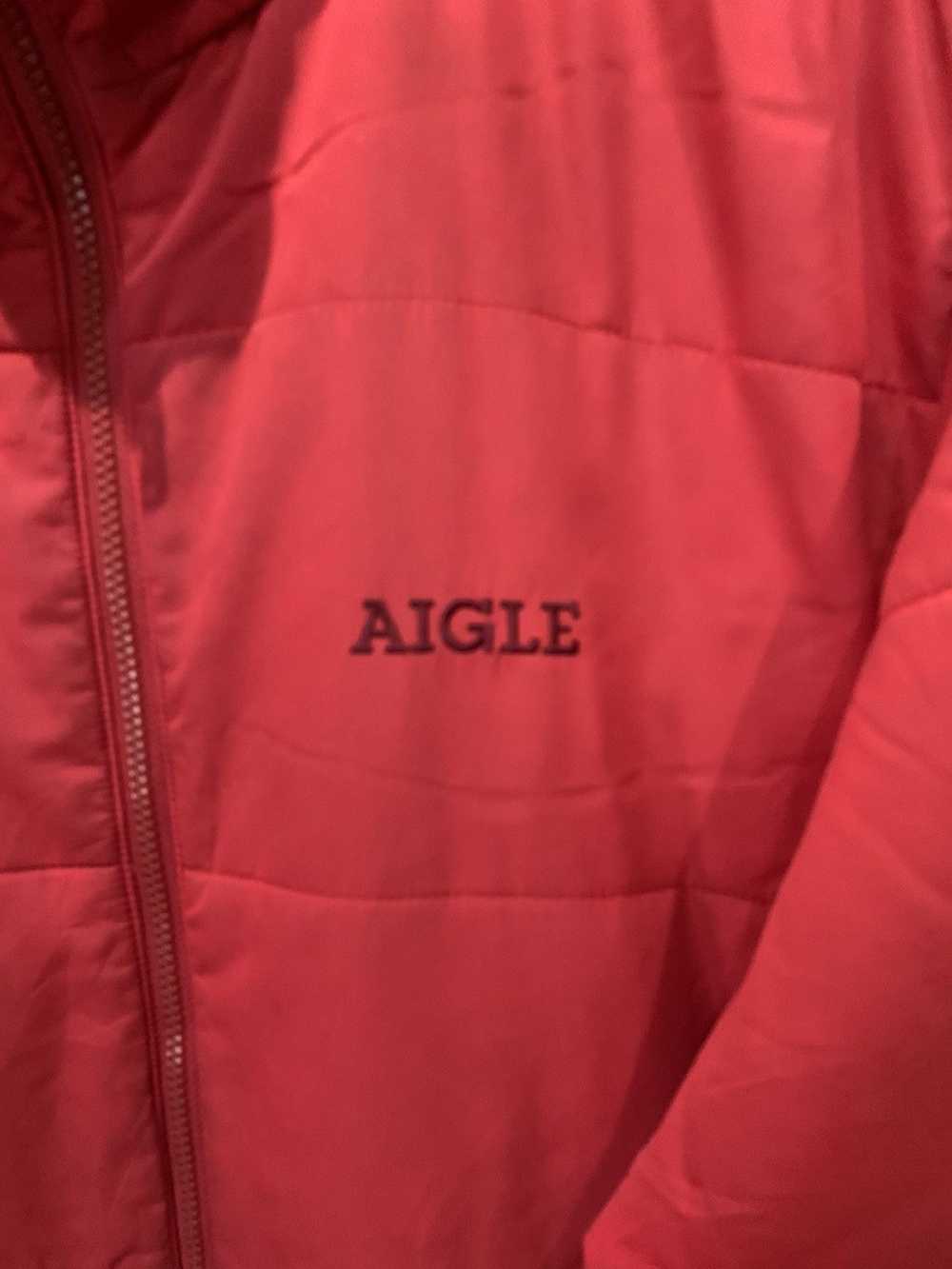 Aigle × Japanese Brand Aigle Puffer Zipper Jacket - image 4