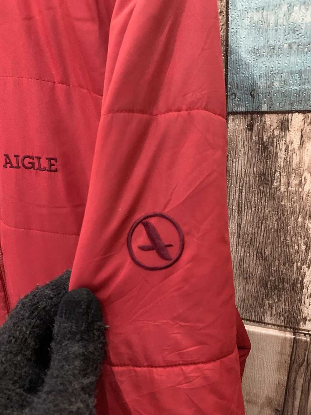 Aigle × Japanese Brand Aigle Puffer Zipper Jacket - image 5