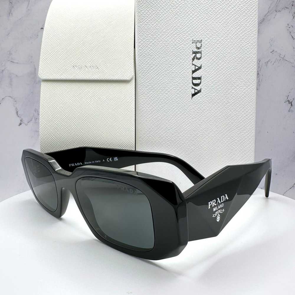 Prada PRADA Sunglasses Black Symbole Logo 100% Au… - image 2