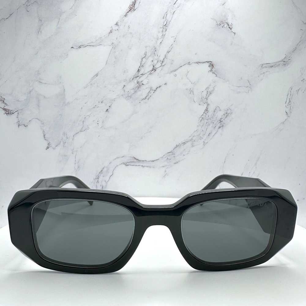 Prada PRADA Sunglasses Black Symbole Logo 100% Au… - image 4