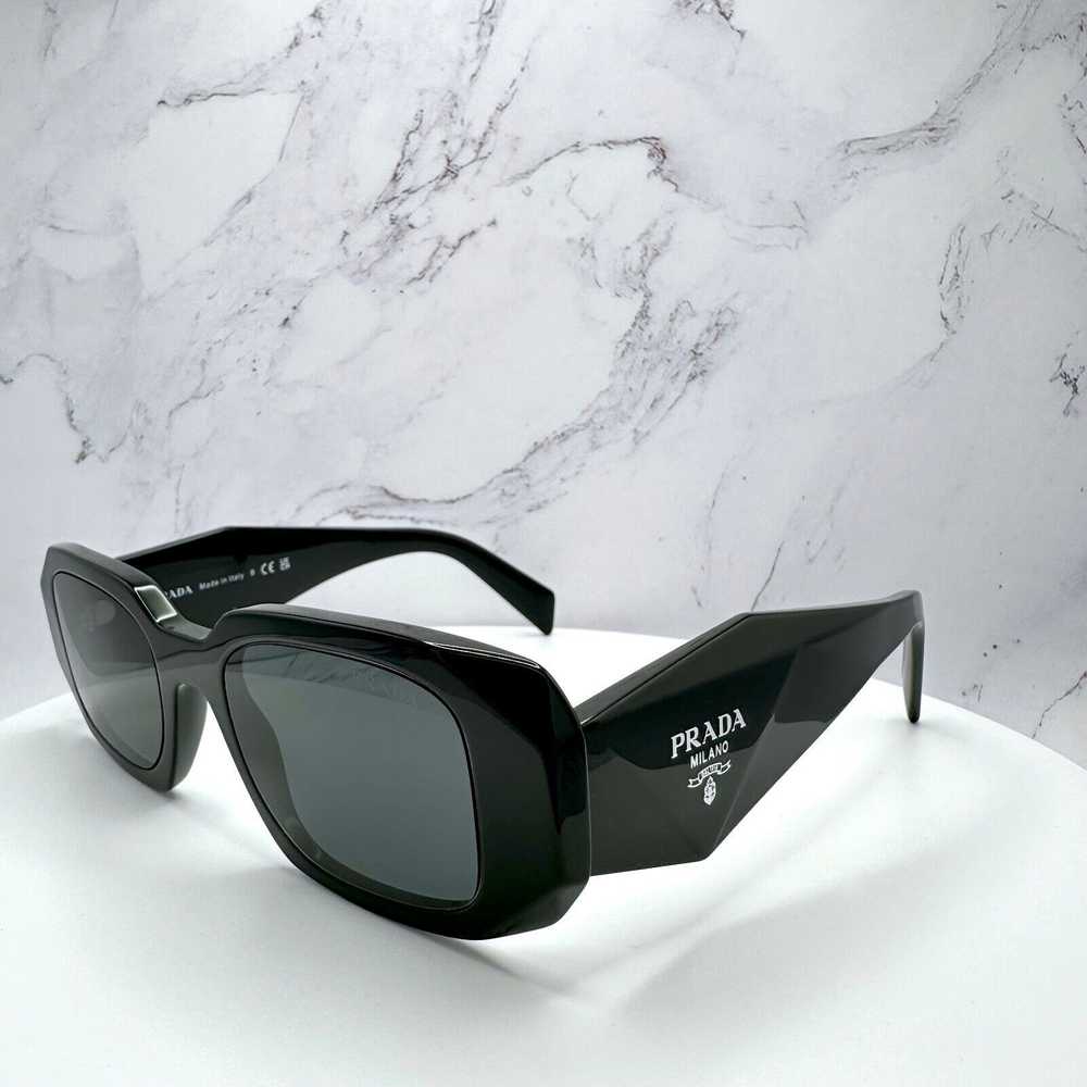 Prada PRADA Sunglasses Black Symbole Logo 100% Au… - image 5