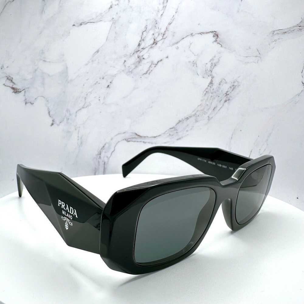 Prada PRADA Sunglasses Black Symbole Logo 100% Au… - image 7