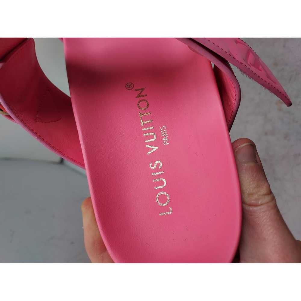 Louis Vuitton Bom Dia leather sandal - image 5