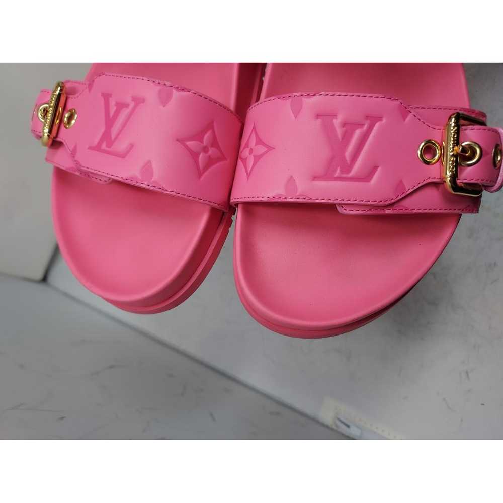 Louis Vuitton Bom Dia leather sandal - image 7
