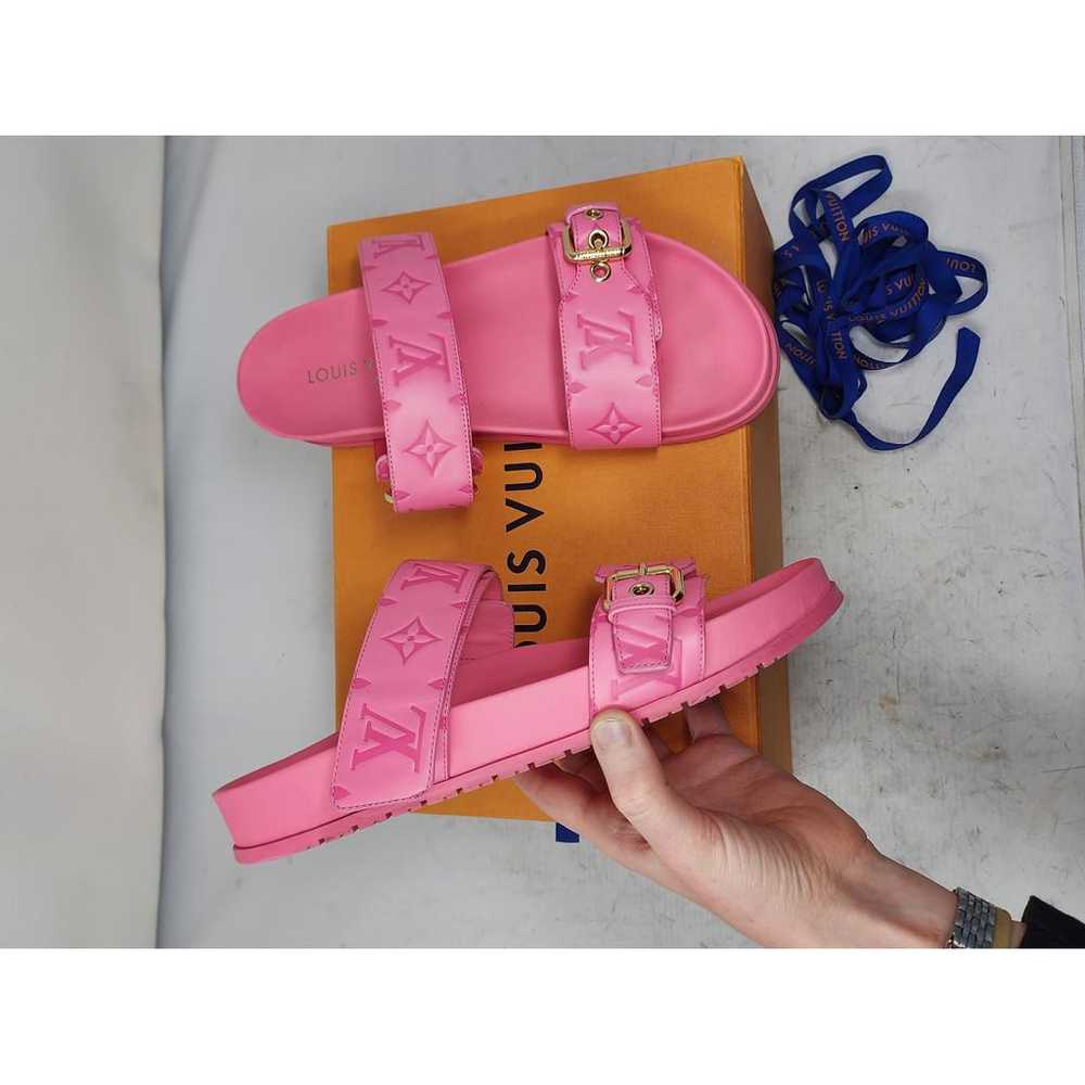 Louis Vuitton Bom Dia leather sandal - image 8