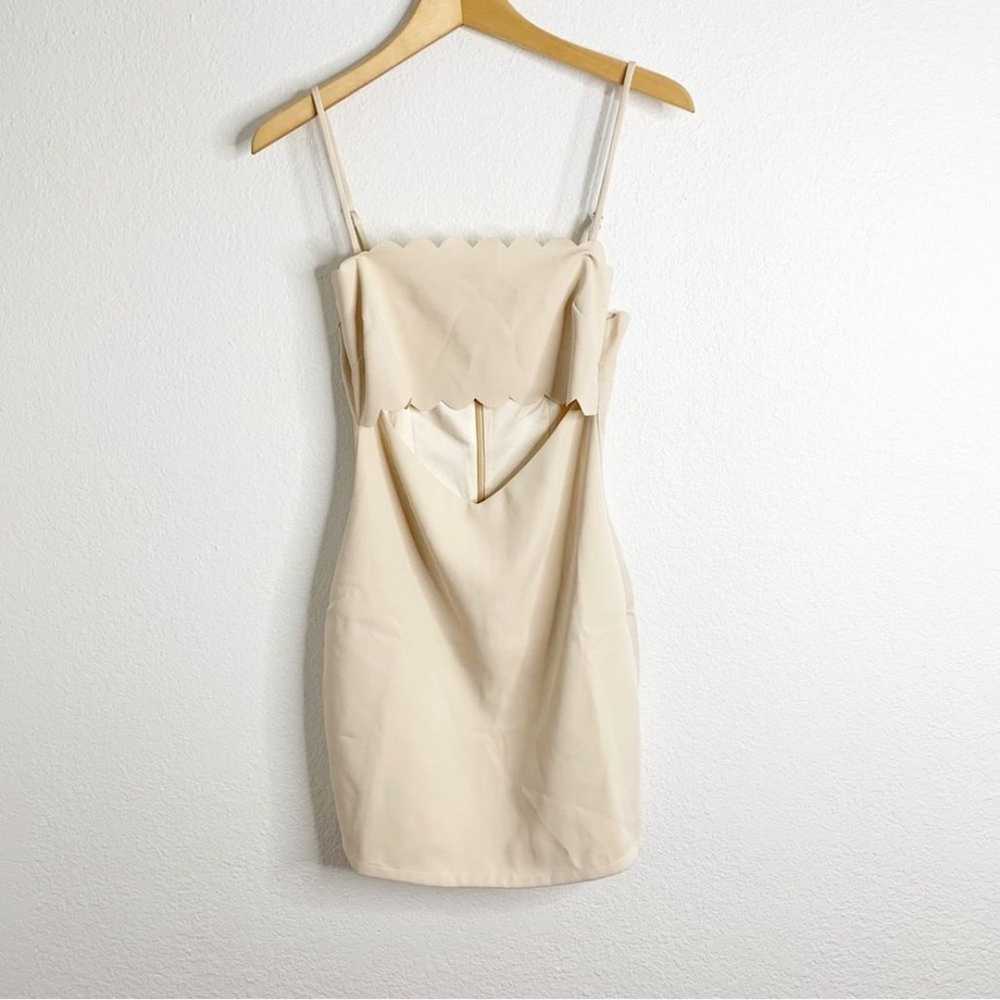 Tularosa Revolve Nora Mini Dress Nude Cut Our Sca… - image 2