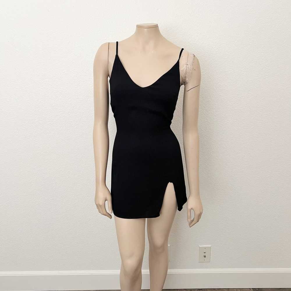Reformation Size XS Black Marlowe Slip Dress Mini… - image 3
