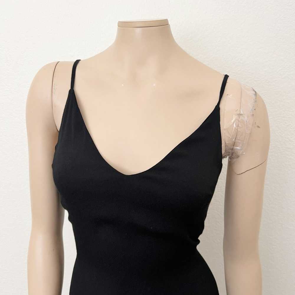 Reformation Size XS Black Marlowe Slip Dress Mini… - image 5