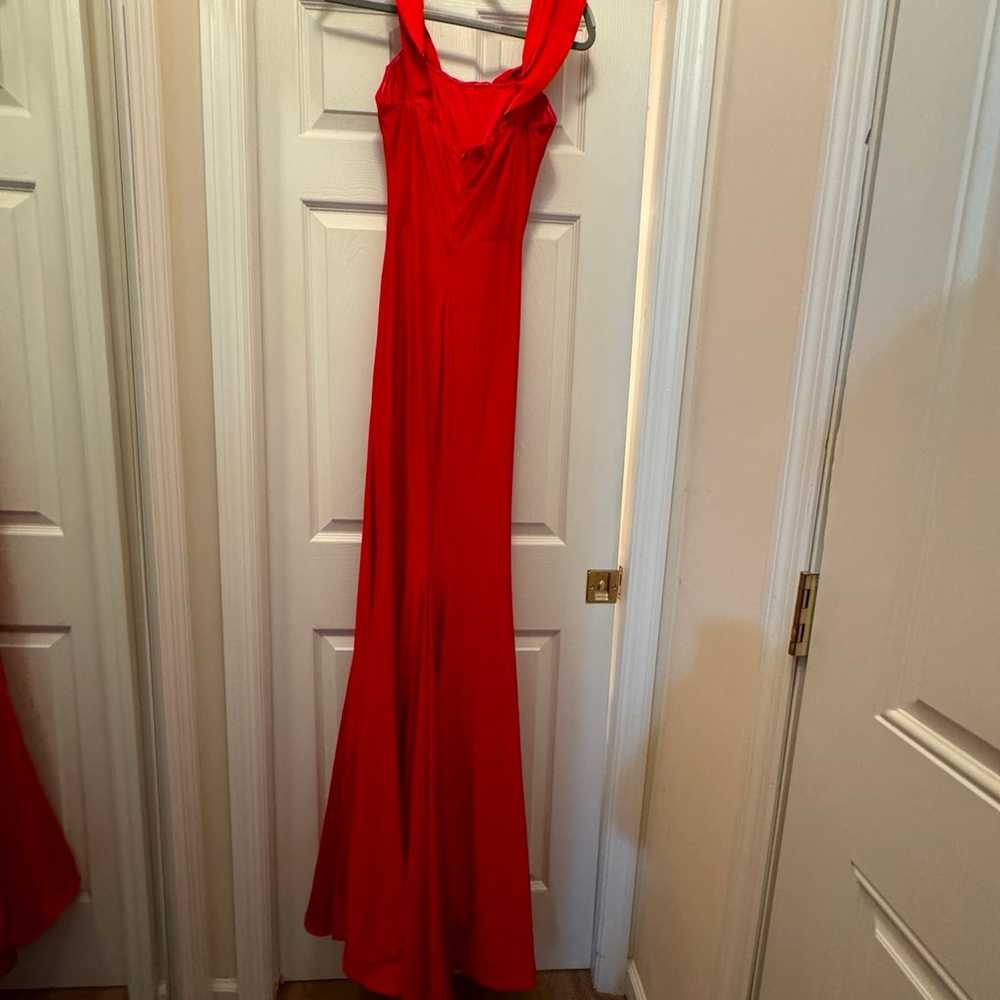Red Evening gown - image 3