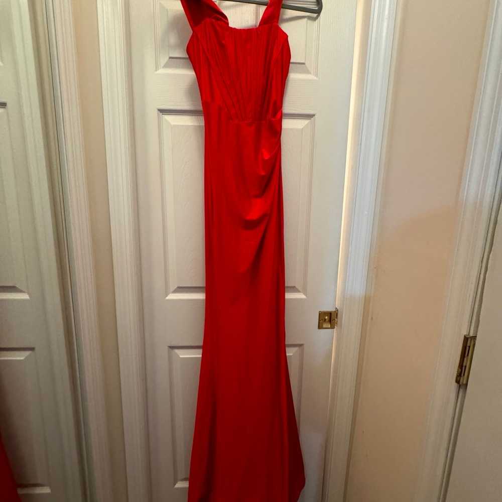 Red Evening gown - image 5