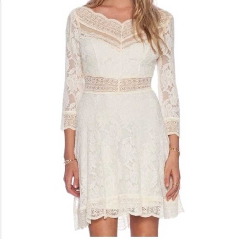 Free People Lacey Affair in Tea Dress Women Size … - image 2
