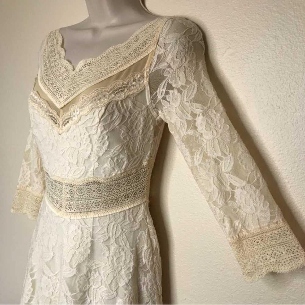 Free People Lacey Affair in Tea Dress Women Size … - image 4