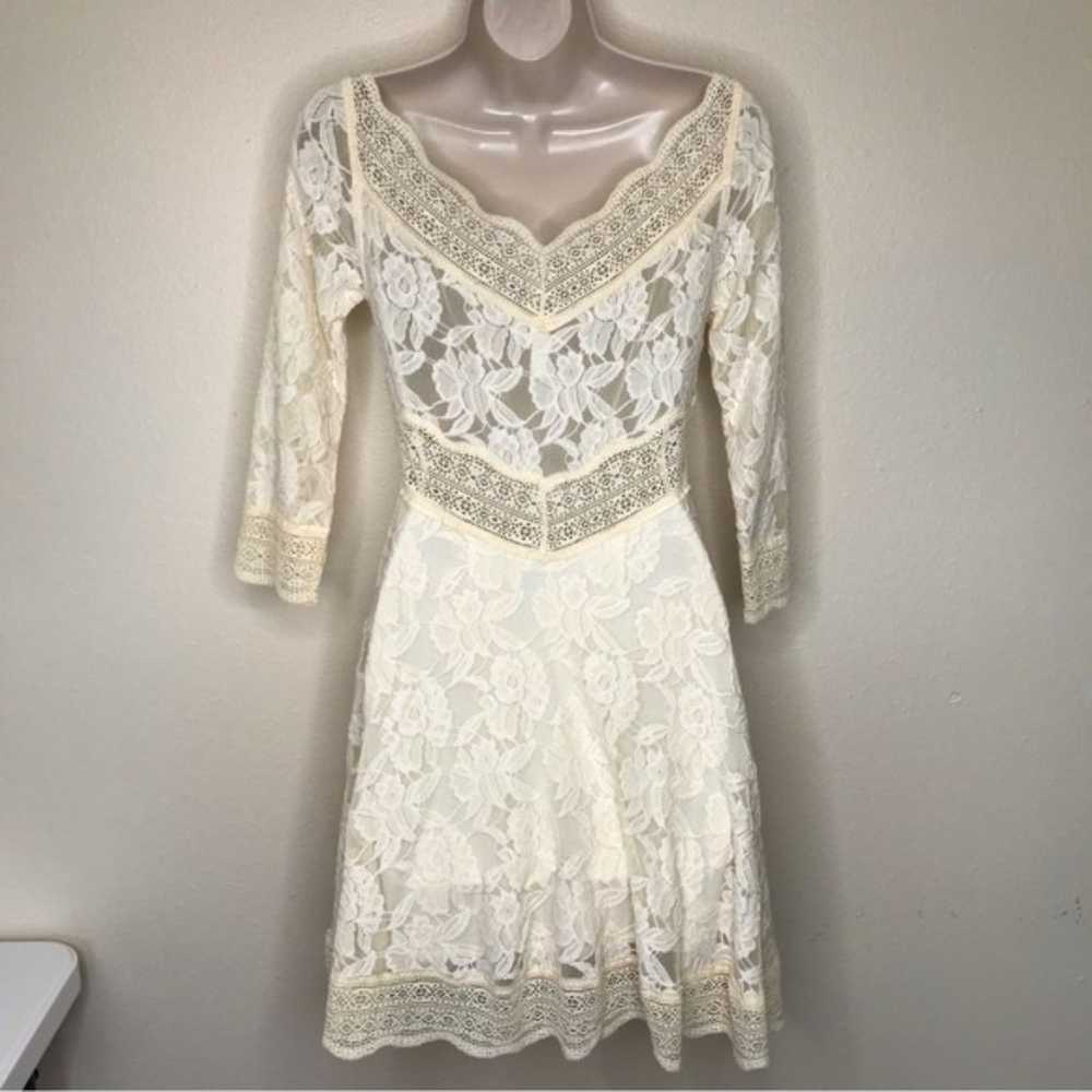 Free People Lacey Affair in Tea Dress Women Size … - image 7