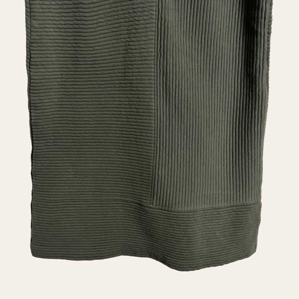 Boden Green Short Sleeve Ribbed Jumper Dress Size… - image 2