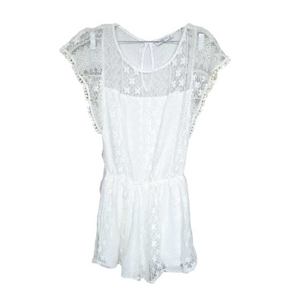 Abercrombie & Fitch | Women's White Lace Playsuit… - image 2