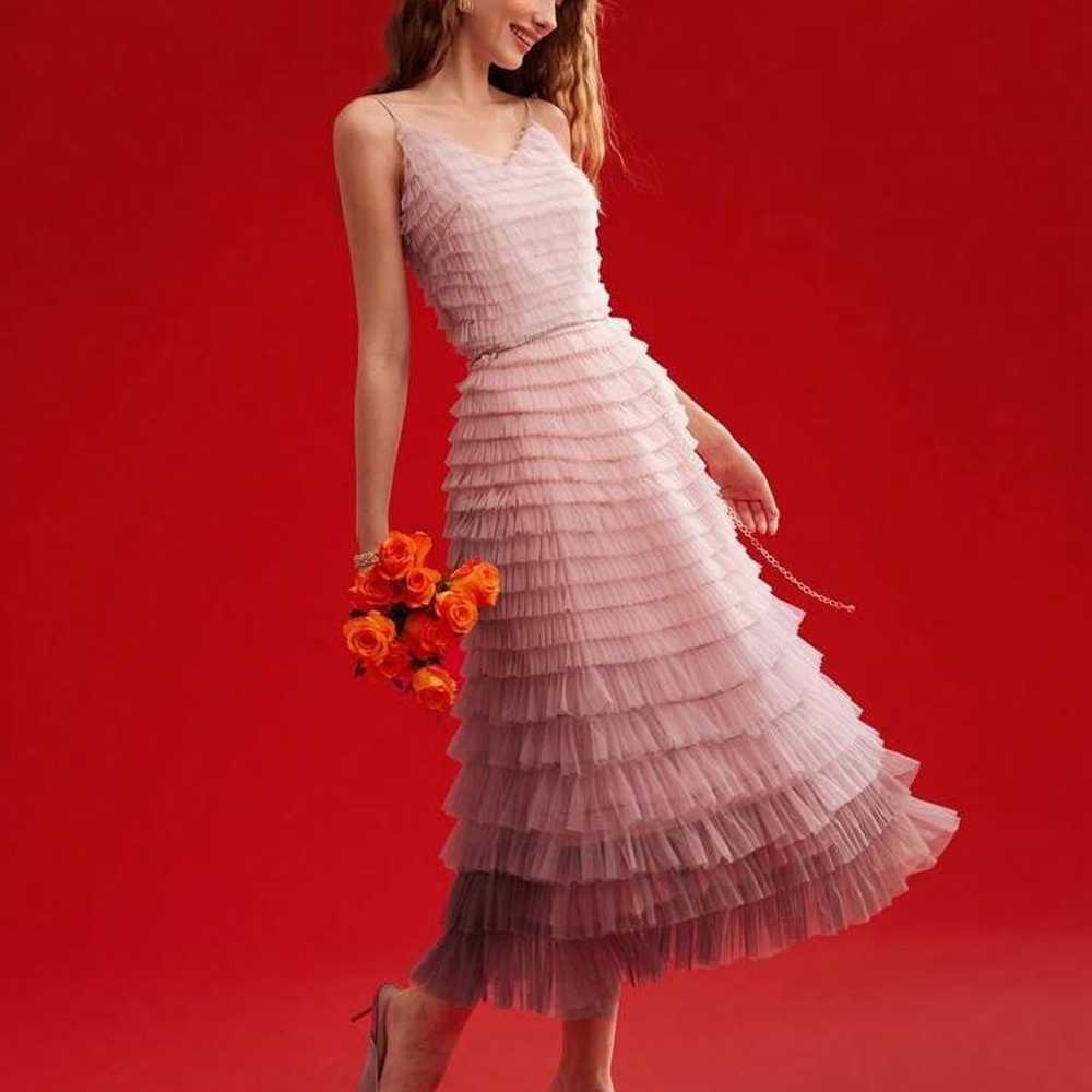 Tiered tulle gradient gown - M - image 1
