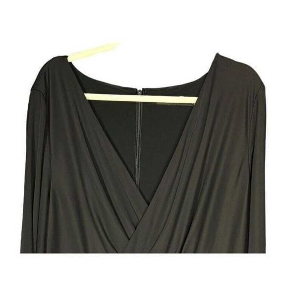 Lauren Ralph Lauren Midi Dress Plus Size 22W Faux… - image 3